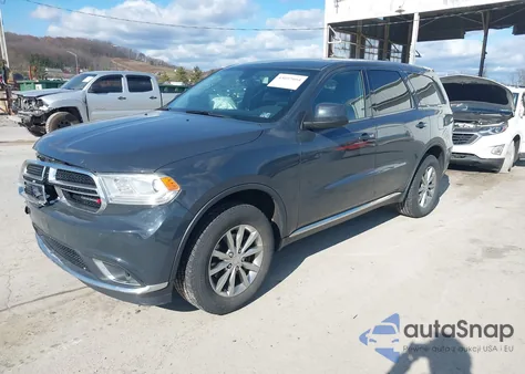 2018 Dodge Durango Sxt Awd из США, поврежденный, VIN 1C4RDJAG3JC112160